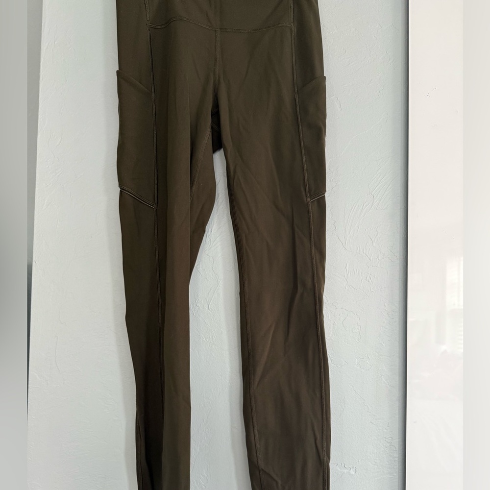 Green Lululemon Leggings